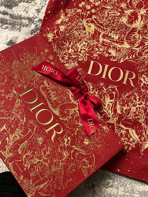 dior holiday season packaging.